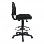 Lumbar Support Drafting Chair With Pneumatic Height Adjustment
