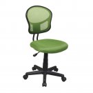 Ergonomic Green Fabric Mesh Office Chair | Adjustable Height & Swivel Design