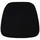 Elegant Black Fabric Chiavari Chair Cushion for Ultimate Comfort