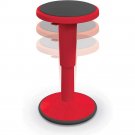 Hierarchy Height Adjustable Grow Stool Red For Posture And Focus
