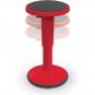 Hierarchy Height Adjustable Grow Stool Red For Posture And Focus