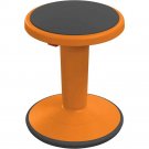 Hierarchy Height Adjustable Grow Stool Orange For Focus And Posture