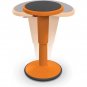 Hierarchy Height Adjustable Grow Stool Orange For Focus And Posture