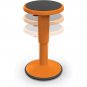 Hierarchy Height Adjustable Grow Stool Orange For Focus And Posture