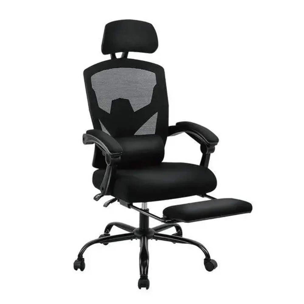 Ergonomic High Back Mesh Rocking Gaming Chair with Adjustable Lumbar Support and