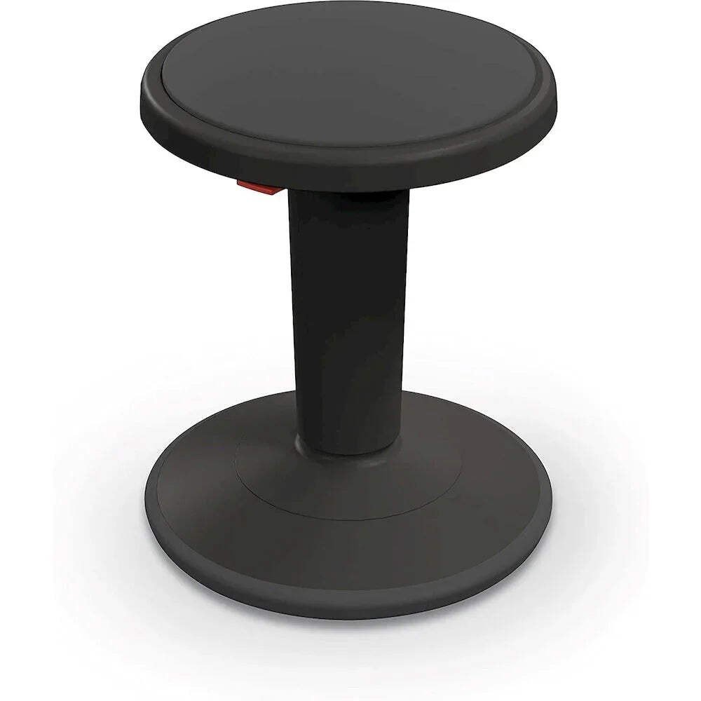 Hierarchy Height Adjustable Grow Stool Short Stool Black Wobble Action