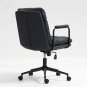 Ergonomic Mid Back Rolling Desk Chair with Adjustable Height and 40&Acirc;&deg; Recline, PU