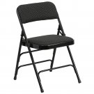 HERCULES Series Curved Triple Braced Double Hinged Folding Chair