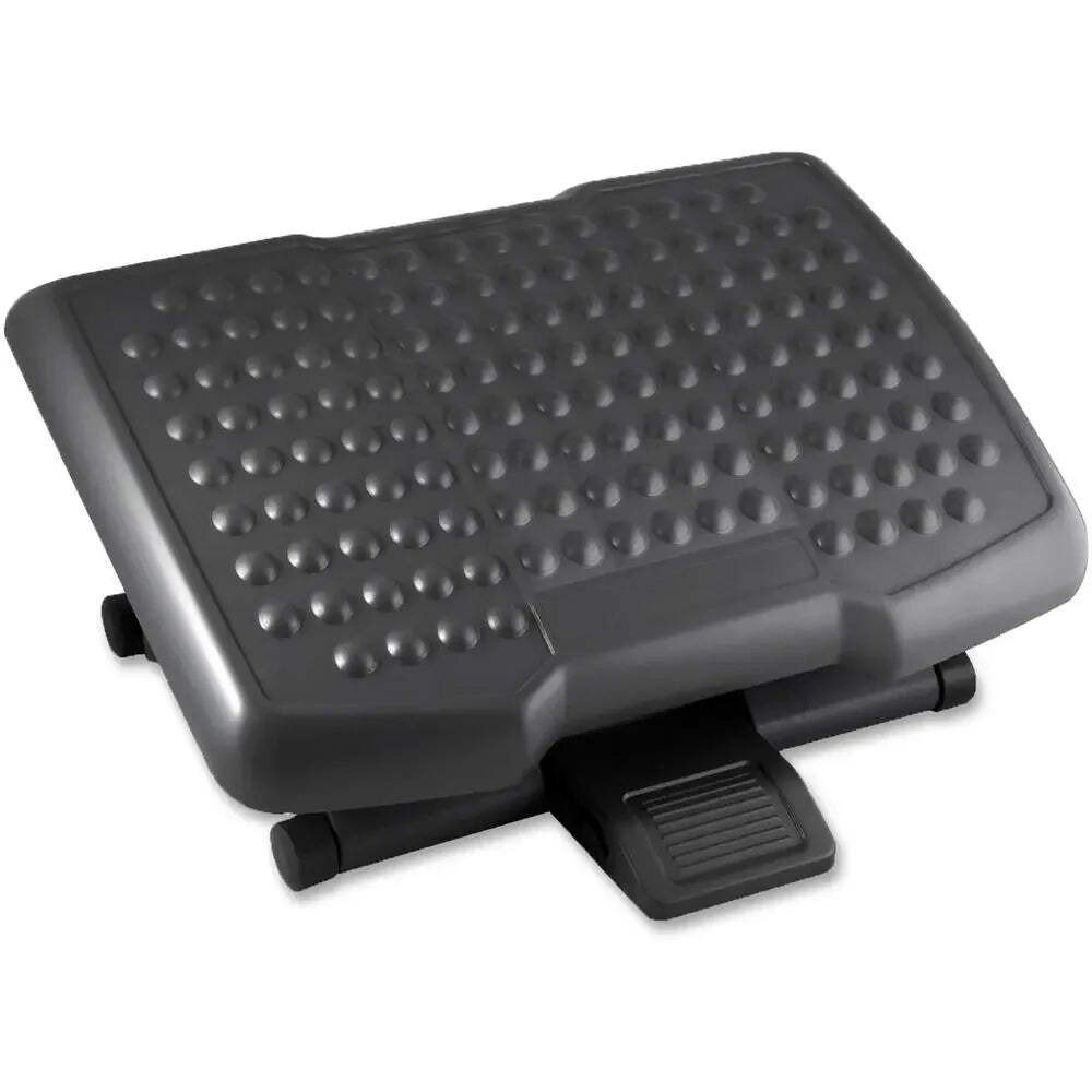 Ergonomic Adjustable Footrest by Lorell for Comfort and Posture