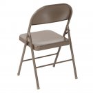 Set of 2 Metal Folding Chairs for Indoor and Outdoor Use Set of 2 Metal Folding Chairs for Indoor and Outdoor Use