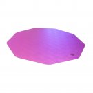 Polycarbonate 9-Sided Pink Gaming Chair Mat for Hard Floors 38 x 39