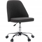 Stylish Adjustable Armless Swivel Task Chair for Home Office and Small Spaces wi Stylish Adjustable Armless Swivel Task Chair for Home Office and Small Spaces wi