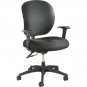 Safco Task Chair Adjustable T-Pad Arm Kit - Black - 2 / Pair