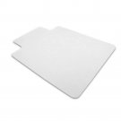 Vinyl Lipped Chair Mat for Hard Floor - 48 x 51 Inch Protection