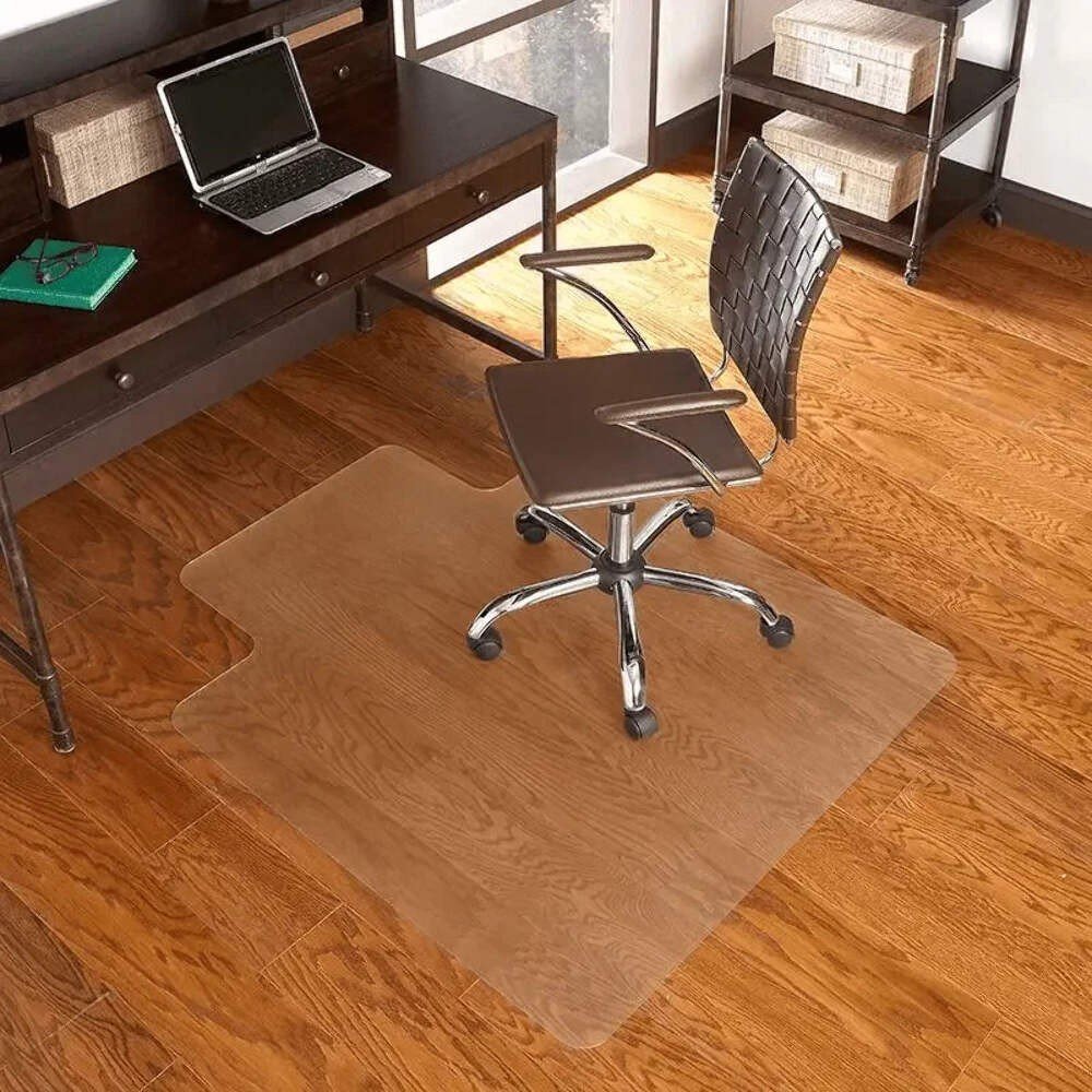 Protective Hard Floor Chair Mat with Lip - 36 x 48 Inches