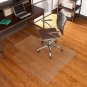 Protective Hard Floor Chair Mat with Lip - 36 x 48 Inches