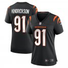 Wo Cincinnati Bengals #91 Trey Hendrickson  Team Game Player Black Limited Footb