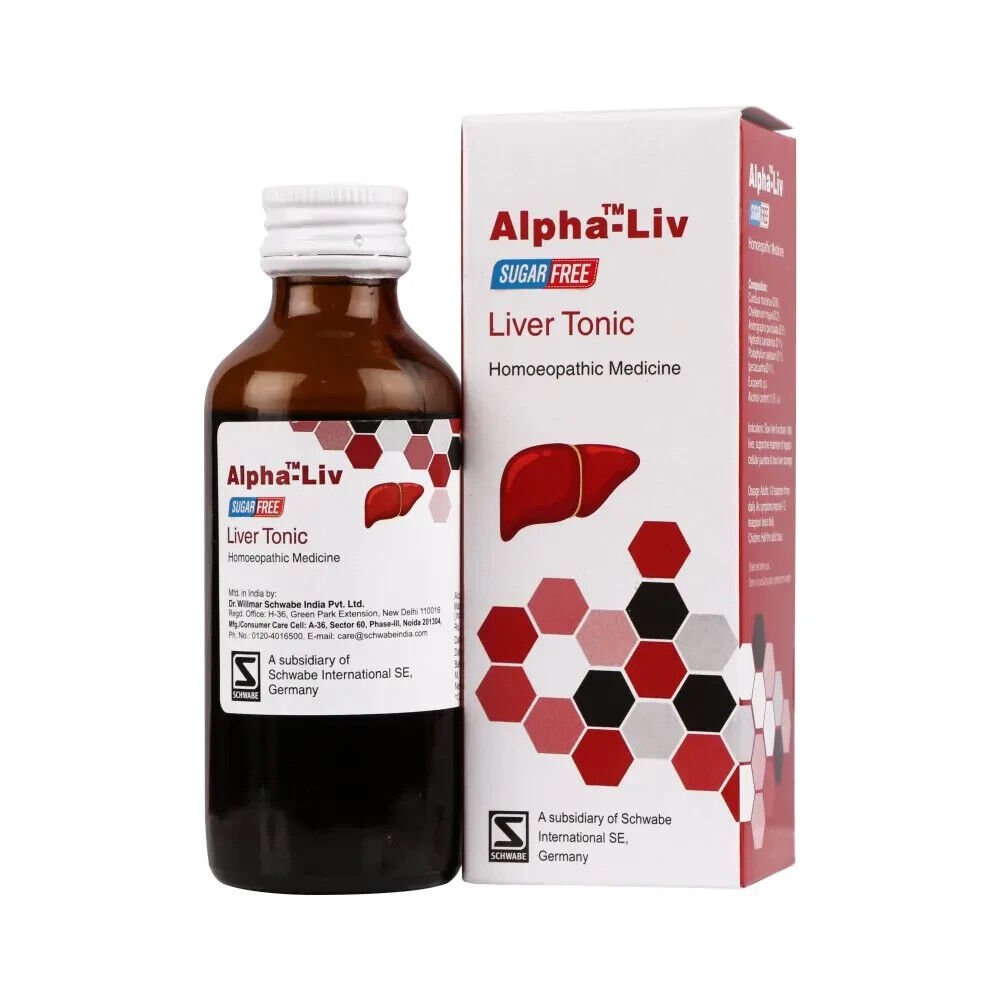 Dr Willmar Schwabe India ALPHA&acirc;�&cent; -LIV SUGAR FREE(100ml)