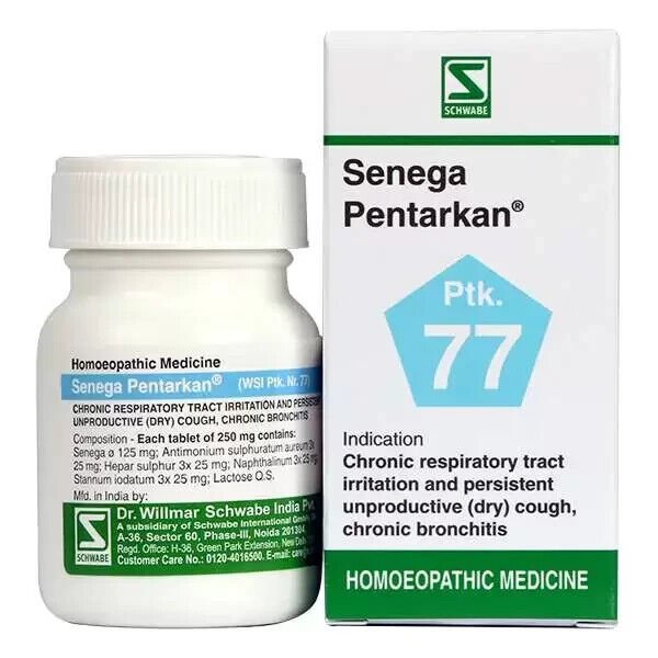 Dr Willmar Schwabe India Senega Pentarkan