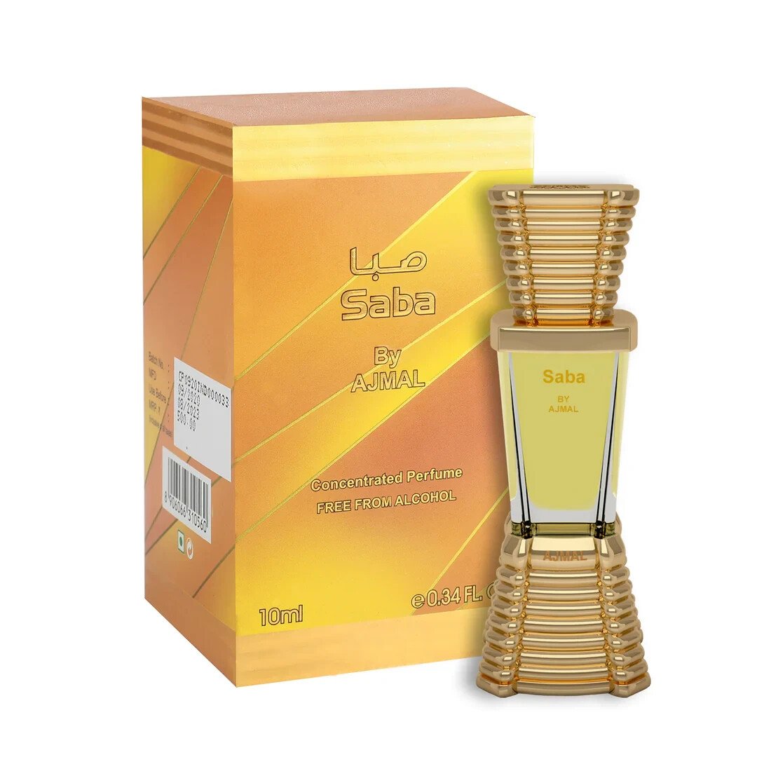Ajmal SABA Non-Alcoholic Attar 10ML for Unisex