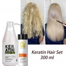 Brazilian Keratin 12% Frizzy Damaged Repair Hair Straightening Treatment 300ml