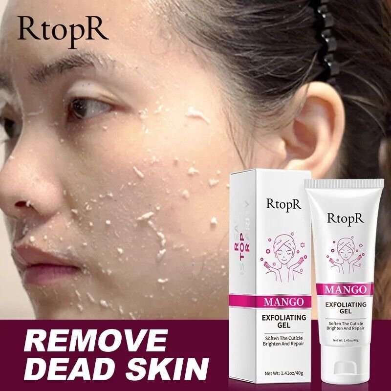 Face Exfoliating Gel Skin Care Whitening Moisturizer Repair Facial Scrub Cleaner