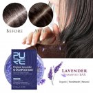 Organic Lavender Shampoo Bar Smoothing Nourishing Hair Care Scalp Treatment Soap