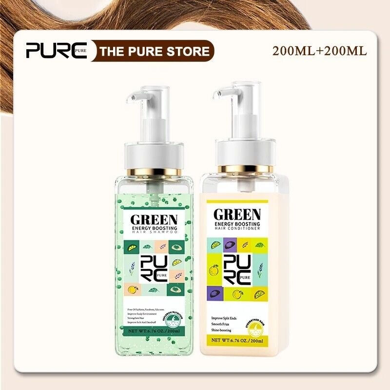 Hair Growth Shampoo Conditioner Hair Loss Treatment Improve Itching Dandruff Set