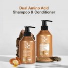 Argan Oil Collagen Shampoo Conditioner Smoothing Shiny Hair Repair Treatment