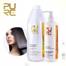 Free Formaldehyde Keratin Hair Straightening Frizzy Repair Treatment + Shampoo