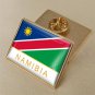 1Pcs Namibia Country Flag Brooch Lapel Pins-32x23mm