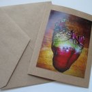 Note Card, Blank, "Every Beet of my Heart"
