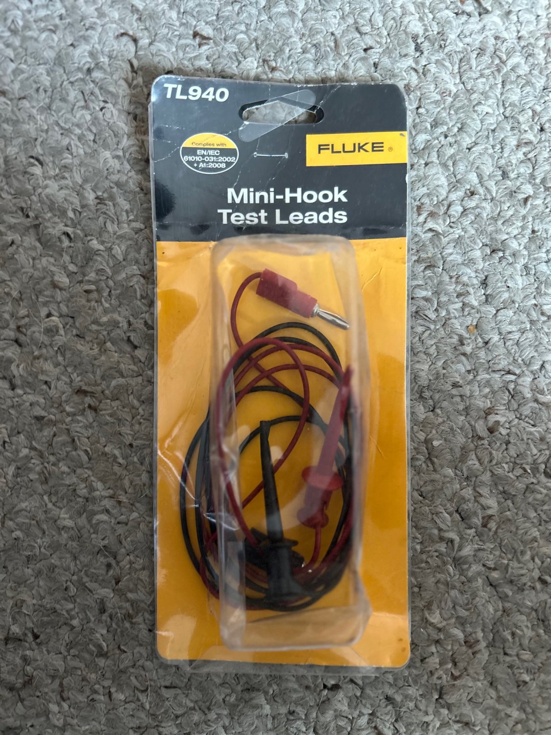 New Fluke Mini - Hook Test Leads - TL940