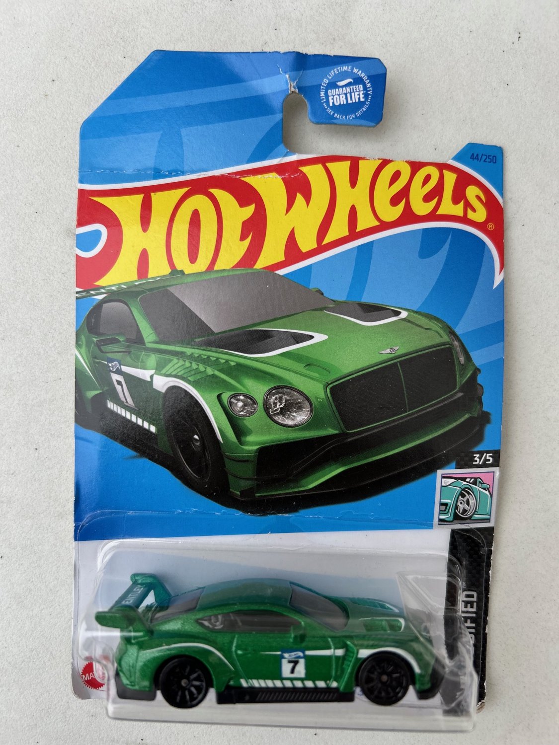 Hot Wheels - New 2018 Bentley Continental GT3 - Free Shipping