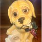 Little Paws Truffle Golden Labrador Retriever Dog Figurine