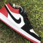 Air 1 Low Black Toe Shoes Sneakers