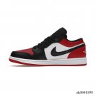 Air  1 Low Bred Toe Shoes Sneakers