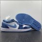 Air  1 Low Washed Denim Shoes Sneakers