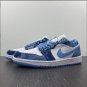 Air  1 Low Washed Denim Shoes Sneakers