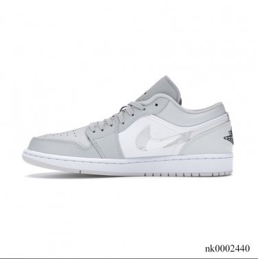 Air  1 Low White Camo Shoes Sneakers