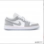 Air  1 Low White Wolf Grey Shoes Sneakers