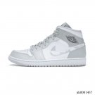 Air  1 Mid Grey Camo Shoes Sneakers