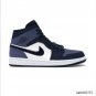 Air  1 Mid Obsidian Sanded Purple Shoes Sneakers