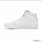 Air  1 Mid White Pure Platinum Shoes Sneakers