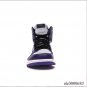 Air  1 Retro High Court Purple White Shoes Sneakers