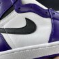 Air  1 Retro High Court Purple White Shoes Sneakers
