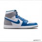 Air  1 Retro High OG True Blue Shoes Sneakers