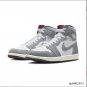 Air  1 Retro High OG Washed Black Shoes Sneakers