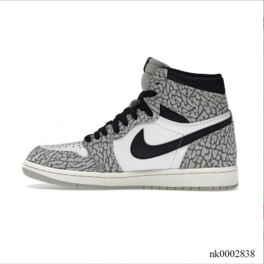 Air  1 Retro High OG White Cement Shoes Sneakers