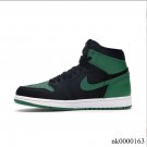 Air  1 Retro High Pine Green Black Shoes Sneakers